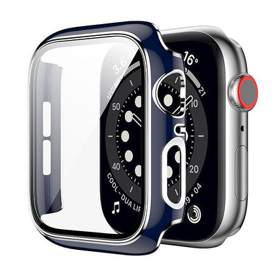 適用于apple watch7保護套蘋果手表殼膜一體iWatch98代se2全包殼 蘋果手錶保護殼 保護膜 殼膜一體