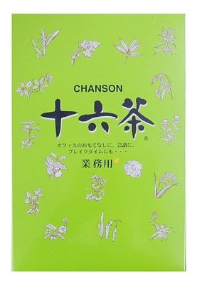 日本 CHANSON 十六茶 業務用 6g*50袋入 下午茶 茶包 沖泡 飲品 零食 飲食 茶飲【全日空】