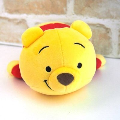 日本kiddyland購買 迪士尼 Disney 趴姿 小熊維尼 小豬 Pooh 娃娃 絨毛玩偶