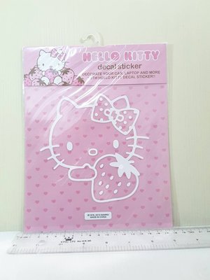 三麗鷗-Hello Kitty 車用貼紙 AST KT--車用