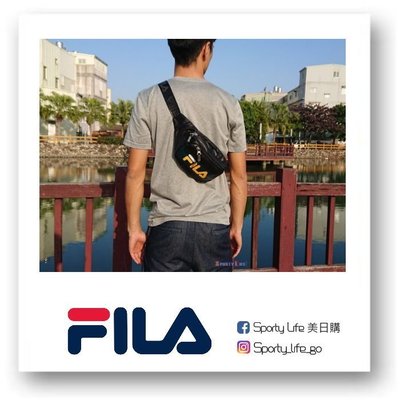 【SL美日購】FILA HUNTS LOGO WAIST BAG 腰包 側背包 包包 斜肩包 西洋綠 美國代購 限定款