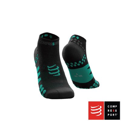 Compressport 2021 黑系列 V3 跑步踝襪 襪子 跑步 運動襪