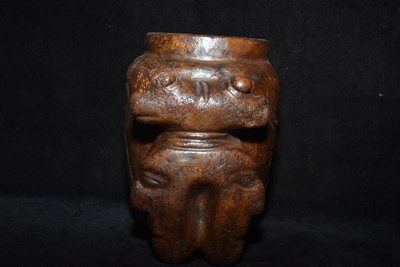 紅山文化老玉罐，包漿細膩，，重量2.11千克，2428690【萬寶樓】古玩 收藏 古董
