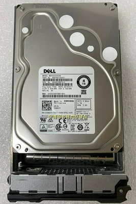 DELL 04N6CY 4T SATA 7.2K 6GB 3.5寸企業級硬碟MG04ACA400N 4TB