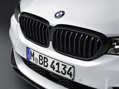 【樂駒】BMW G30 G31 5 Series M Performance 高亮黑 水箱罩 黑鼻頭 原廠 改裝 套件