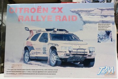 【統一模型】遙控燃油車《Citroen ZX Rallye Raid 1:10》原價$12000【缺貨】