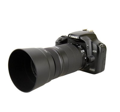 JJC Canon EF-S 55-250mm f/4-5.6 IS STM 太陽遮光罩 太陽罩 ET-63 可反扣