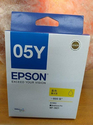 ☆呈運☆EPSON Y05T450 黃色原廠EPSON 05Y 黃色原廠墨水匣WF-3821
