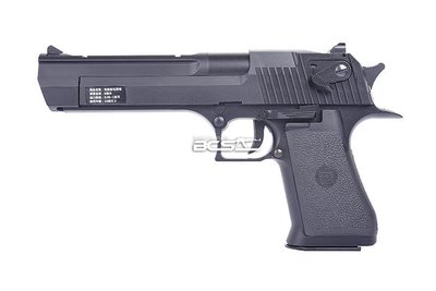 【BCS生存遊戲】KWC KA51 沙漠之鷹 空氣短槍 手槍 彈簧壓縮 ABS高比重 黑色-KWCKA51