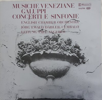 {夏荷 美學生活小舖}古典黑膠  Boldassare Galuppi 'Concerti/Sinfonie'