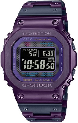 日本正版 CASIO 卡西歐 G-Shock GMW-B5000PB-6JF 手錶 男錶 電波錶 太陽能充電 日本代購