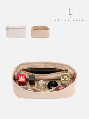 內膽包 包包內袋適用lp盒子包內膽 Loro Piana L19 27化妝包中包內襯收納整理內袋