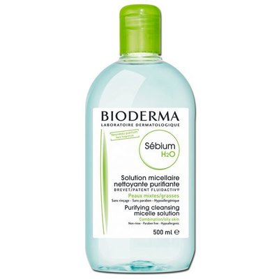 【妮蔻美妝】BIODERMA 高效潔膚液 卸妝液 卸妝水 500ML(綠水)