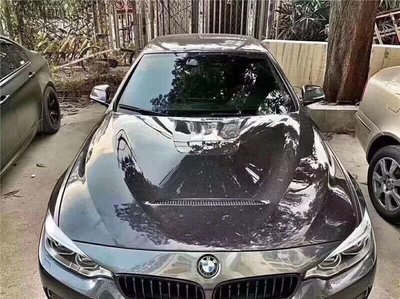 法克斯 BMW F30 GTS 開孔碳纖維引擎蓋