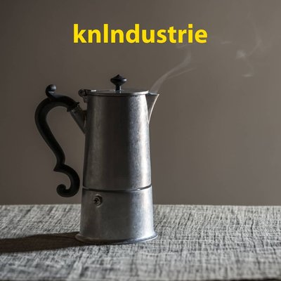 【熱賣精選】意大利進口Knindustrie咖啡摩卡壺復古煮咖啡壺280ml喬遷禮物裝飾