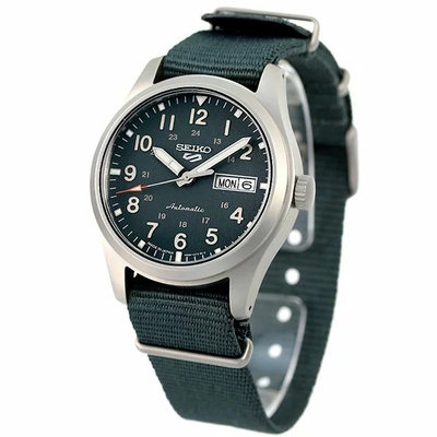 預購 SEIKO 5號 SPORTS SBSA115 精工錶 手錶 39mm 機械錶 藍面盤 藍色帆布錶帶 男錶女錶