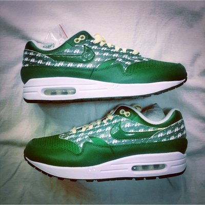 【正品】Nike Air Max 1 PRM Pine Green 白綠 檸檬 CJ0609-300 男女款潮鞋