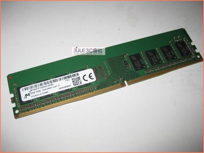 JULE 3C會社-美光Micron DDR4 2400 8G 8GB MTA8ATF1G64AZ桌上型/品牌機 記憶體