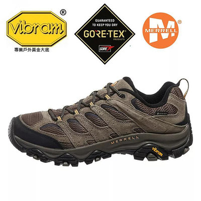 【零碼出清】Merrell 登山鞋 Moab 3 GTX 棕 橘 男鞋 防水 越野 戶外 郊山 黃金大底 ML035805