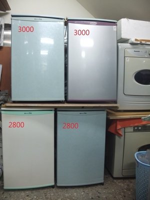 售價:2800-3000元 TECO 東元 91公升單門小冰箱(二手冰箱小鮮綠小太陽二手家電