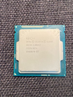 INTEL CELERON G1840 CPU 功能正常