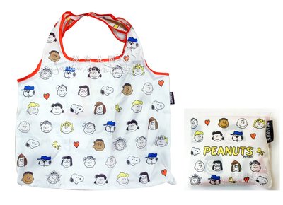 環保袋購物袋--日本進口SNOOPY史努比與朋友們2way環保袋/購物袋--秘密花園