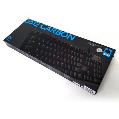 【MR3C】限量 含稅 台灣公司貨 Logitech羅技 G512 Carbon GX茶軸 觸感軸 RGB 機械遊戲鍵盤