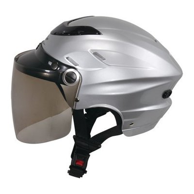[小齊安全帽] ZEUS ZS125A 銀色 輕量 通風 內襯可拆洗 半罩式安全帽 雪帽