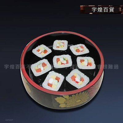《宇煌》仿真菜仿真食物模型訂做方壽司紫菜包飯模型 餐廳裝飾道具食物模_R142B