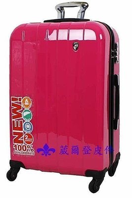 《 補貨中缺貨葳爾登》Daycrown提可樂20硬殼大容量旅行箱360度行李箱鏡面加大輪登機箱20吋325紅色