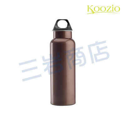 Koozio經典水瓶600ml (咖啡金) (不鏽鋼水瓶/水壺 /不銹鋼杯/ 隨手杯/ 環保杯) Koozio原廠專賣