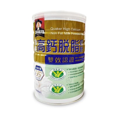 桂格高鈣脫脂 雙認證奶粉(1500g/罐) *小倩小舖*