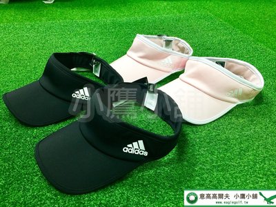 [小鷹小舖] adidas Golf Women W VISOR  阿迪達斯 高爾夫 女仕遮陽帽 中空帽 韓國製 粉/黑