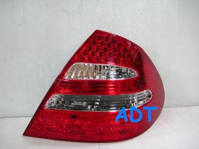 ~~ADT.車燈.車材~~賓士 W211 紅白晶鑽LED尾燈一邊3800 DEPO製造