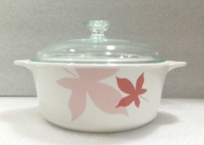 《耕魚小店》CORNINGWARE 圓型康寧鍋2.2L - 楓葉