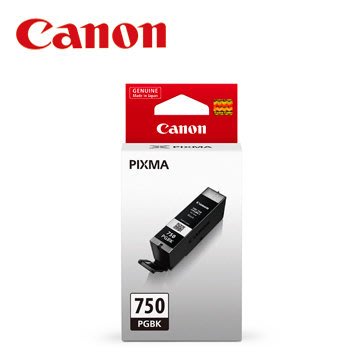 西依歐：CANON PGI-750 原廠墨水匣(黑色) (請先詢問庫存)