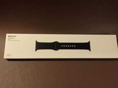 ^_^東京直遞 apple watch 42mm黑色運動錶帶