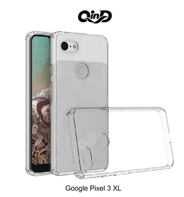 *Phone寶*QinD Google Pixel 3 XL/ Pixel 3 雙料保護套 PC+TPU 背殼 透明保護