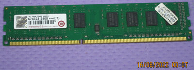 【DDR3寬版單面】創建 Transcend DDR3-1600  4G 桌上型記憶體 二手使用正常良品  【原廠終保】