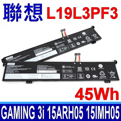 LENOVO 聯想 L19L3PF3 原廠電池 IdeaPad Gaming 3i 15ARH05 15IMH05