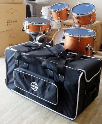＊雅典樂器世界＊極品 Dixon Jet Set 旅行用爵士鼓組專用袋