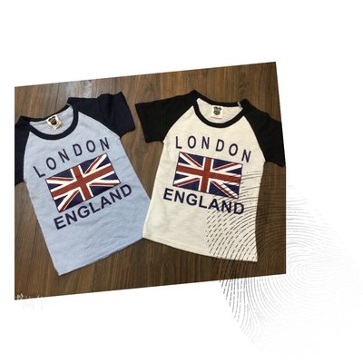 ♥【BC5121】台製男童裝英國國旗短袖T恤 2色 (現貨) ♥