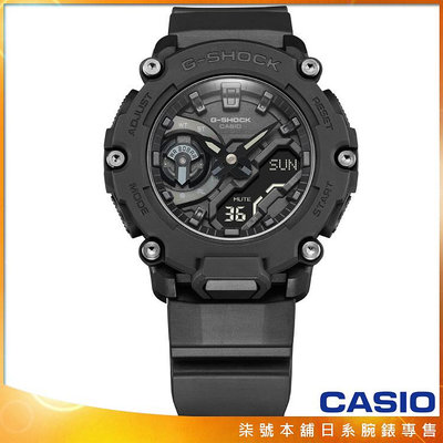 【台灣公司貨】CASIO 卡西歐G-SHOCK絕對強悍雙顯電子錶 / GA-2200BB-1A