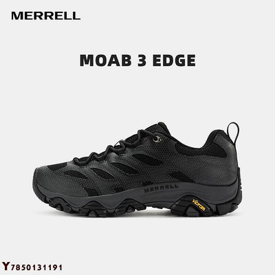 MERRELL邁樂經典徒步鞋男MOAB 3新款系帶防滑耐磨減震戶外登山鞋