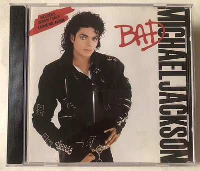 曼爾樂器~邁克爾杰克遜 Michael Jackson 真棒 BAD  CD 87年奧首版