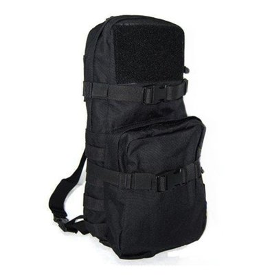 [01] 突擊戰術 MBSS 水袋背包 黑 (槍盒 槍箱 槍袋 槍包 旅遊 登山 烤肉 露營 書包 背包 生存遊戲