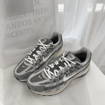 【明朝運動館】韓國專櫃代購 Nike P6000 銀 灰 黑色 米白 運動休閒鞋 白銀色 跑步鞋 舒適 FN7509029耐吉 愛迪達