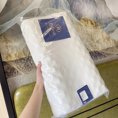 希爾頓酒店乳膠枕芯泰國天然乳膠記憶枕保護頸椎單雙成人保健枕頭