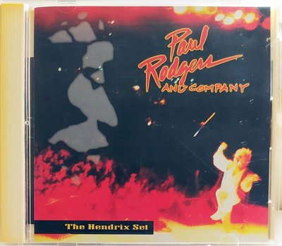 Paul Rodgers and Company - The Hendrix Set 無IFPI 二手台版