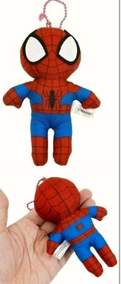 牛牛ㄉ媽*日本進口正版商品㊣蜘蛛人玩偶 Marvel 漫威 蜘蛛俠包包吊飾娃娃 鑰匙圈掛飾 人偶款生日禮物